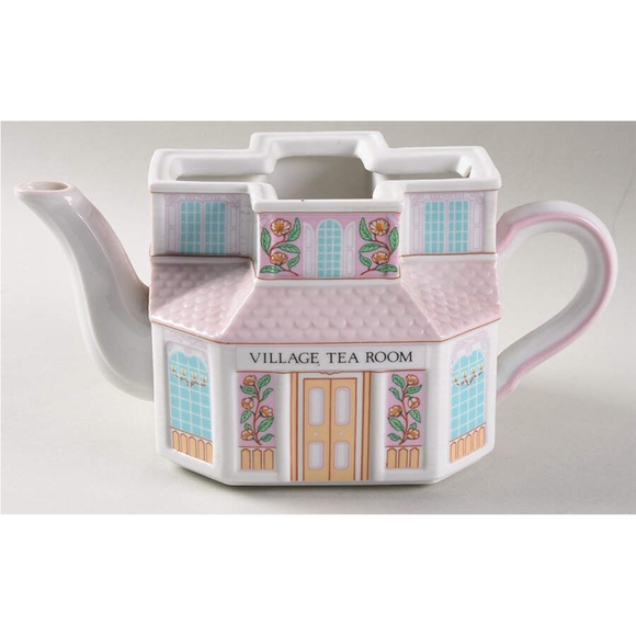LENOX SPICE VILLAGE TEA ROOM TEAPOT COLLECTION NWB RARE - Picture 5 of 11